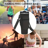 40oz Insulated Cup Sleeve with Handle - Pink